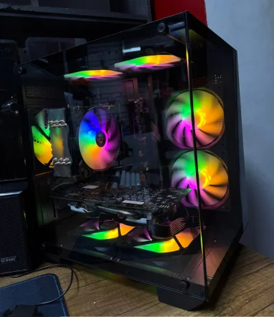 Системный блок core i3 12100F/RAM 16GB DDR 4/GTX 1660 SUPER/NVME 512GB/Wi-fi — миниатюра 2