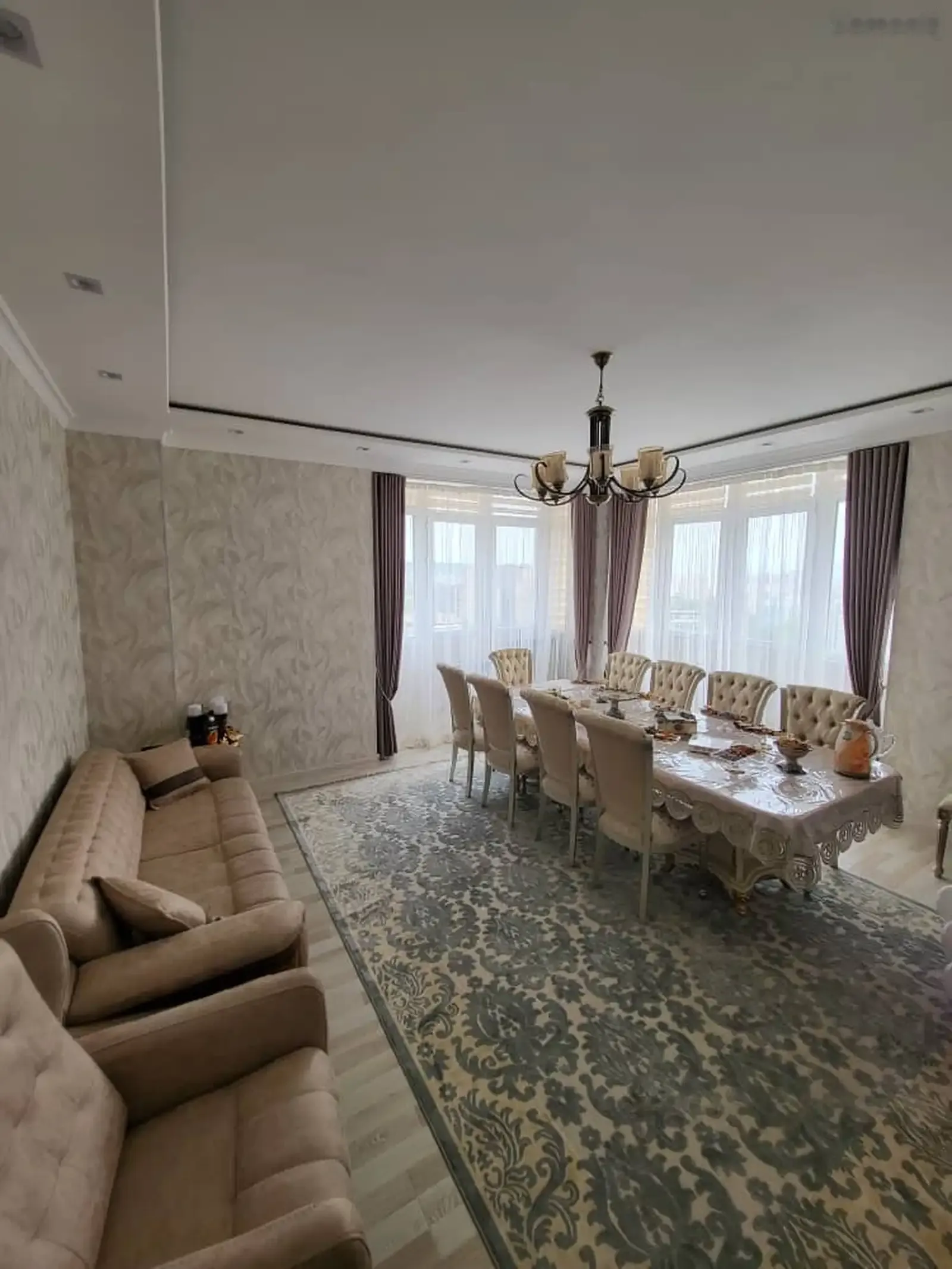 3-комн. квартира, 17 этаж, 140м², Бофанда — миниатюра 11
