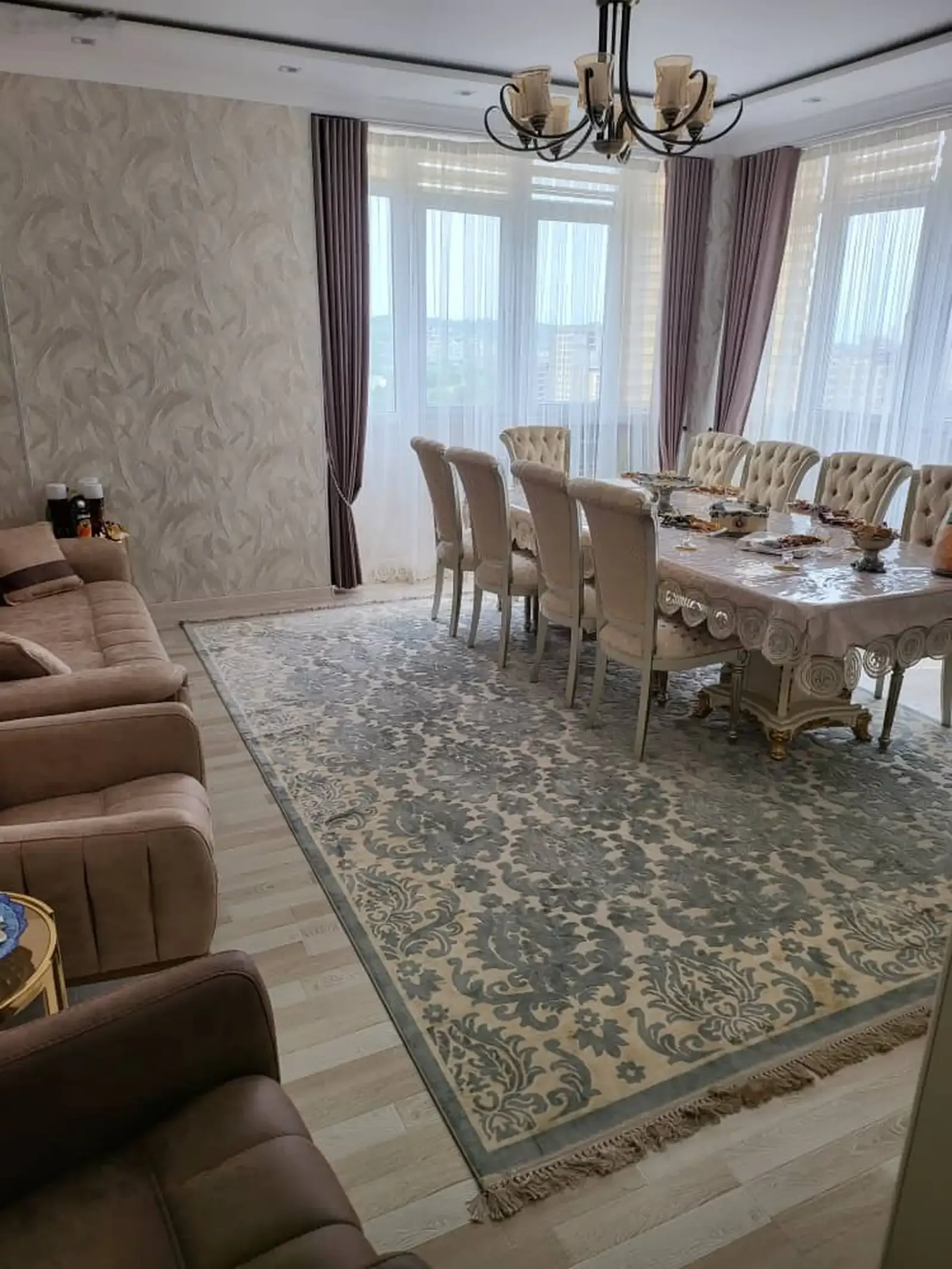 3-комн. квартира, 17 этаж, 140м², Бофанда — миниатюра 12