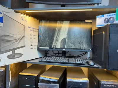 Персональный компьютер intel core i5/ОЗУ 8GB/HDD 500GB/Philips 27 100Гц Full HD — миниатюра 1
