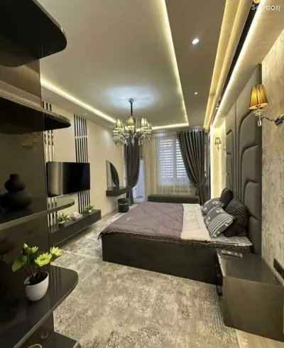 3-комн. квартира, 11 этаж, 110м², Сомони — миниатюра 1