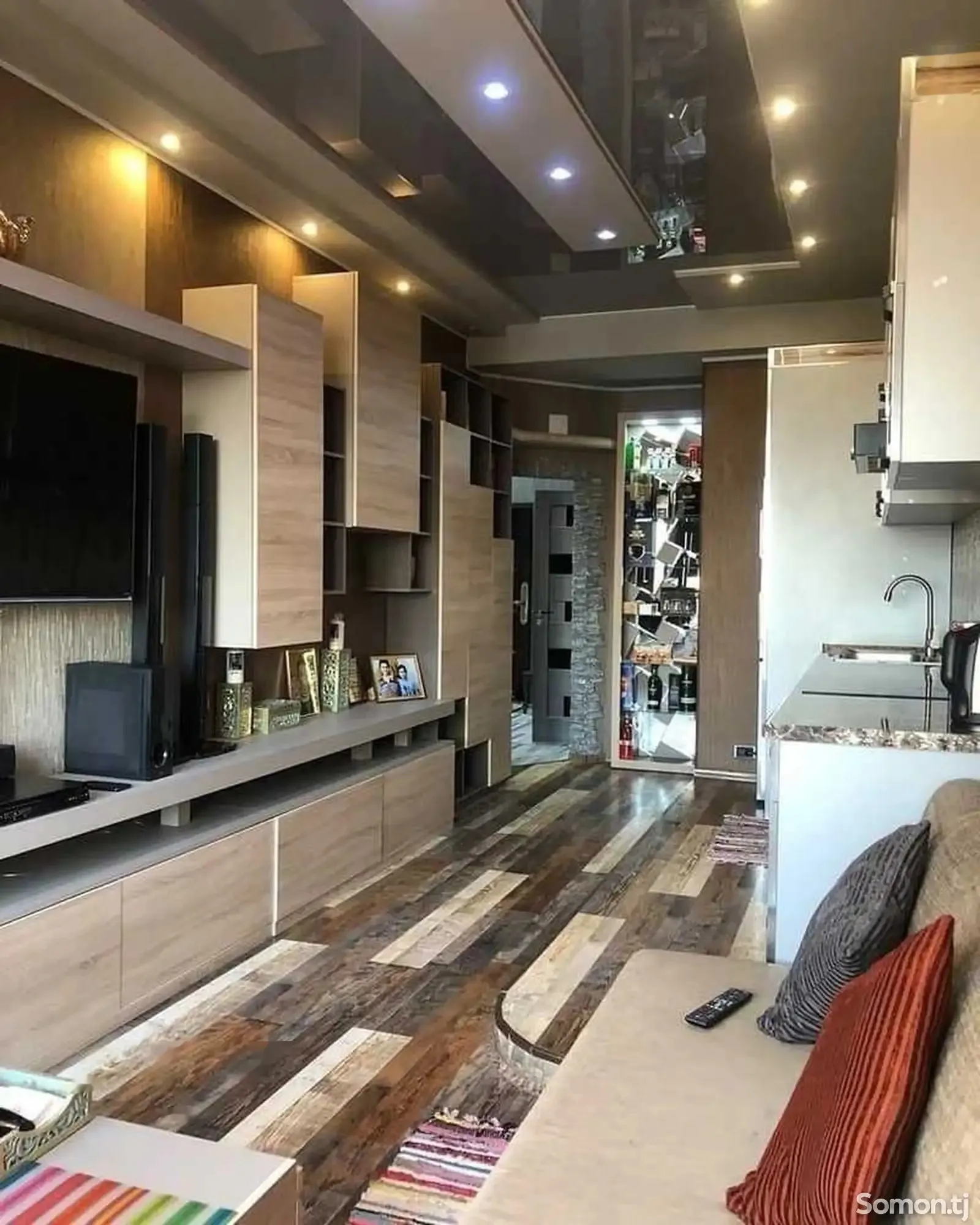 2-комн. квартира, 12 этаж, 63м², Шохмансур — миниатюра 5