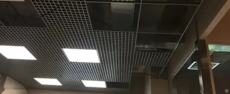 Каркасный потолок 10х10