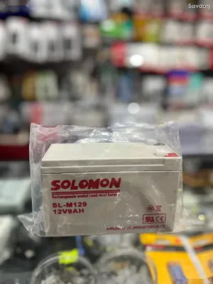 Свинцово-кислотная аккумуляторная батарея Solomon 12v9a SL-M129