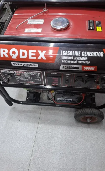 Гннератор Бензиновый Rodex 5кв
