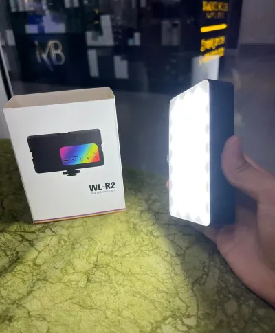 Видео-свет WL-R2 для съёмки фото и видео, осветитель светодиодный LED RGB