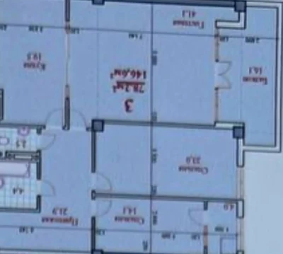 3-комн. квартира, 4 этаж, 147 м², Исмоили Сомони Цум Шохпалас — миниатюра 4