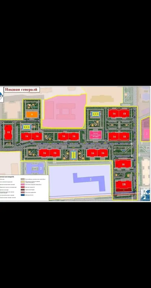 3-комн. квартира, 10 этаж, 97 м², Шохмансур Гуля Голд — миниатюра 5