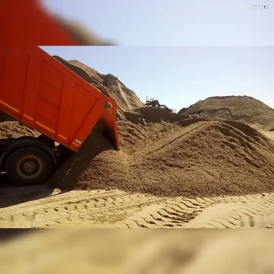 Услуги по доставке песка и смеси
