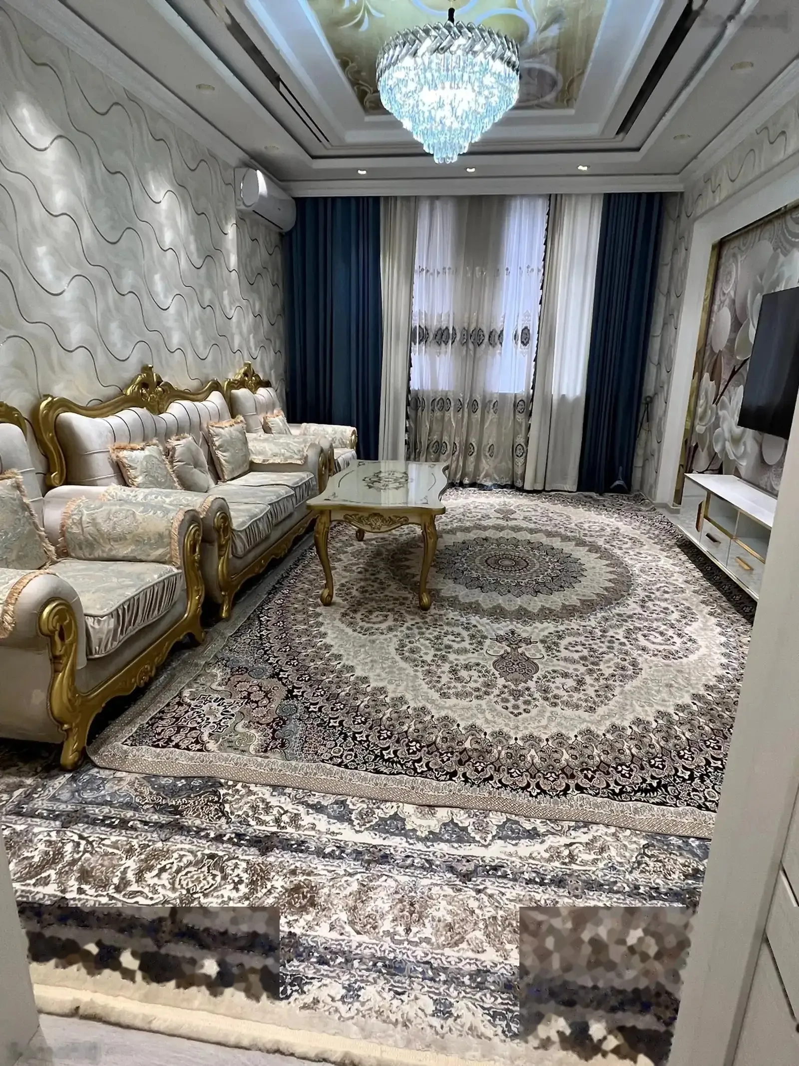 2-комн. квартира, 10 этаж, 80м², Сомони — миниатюра 6