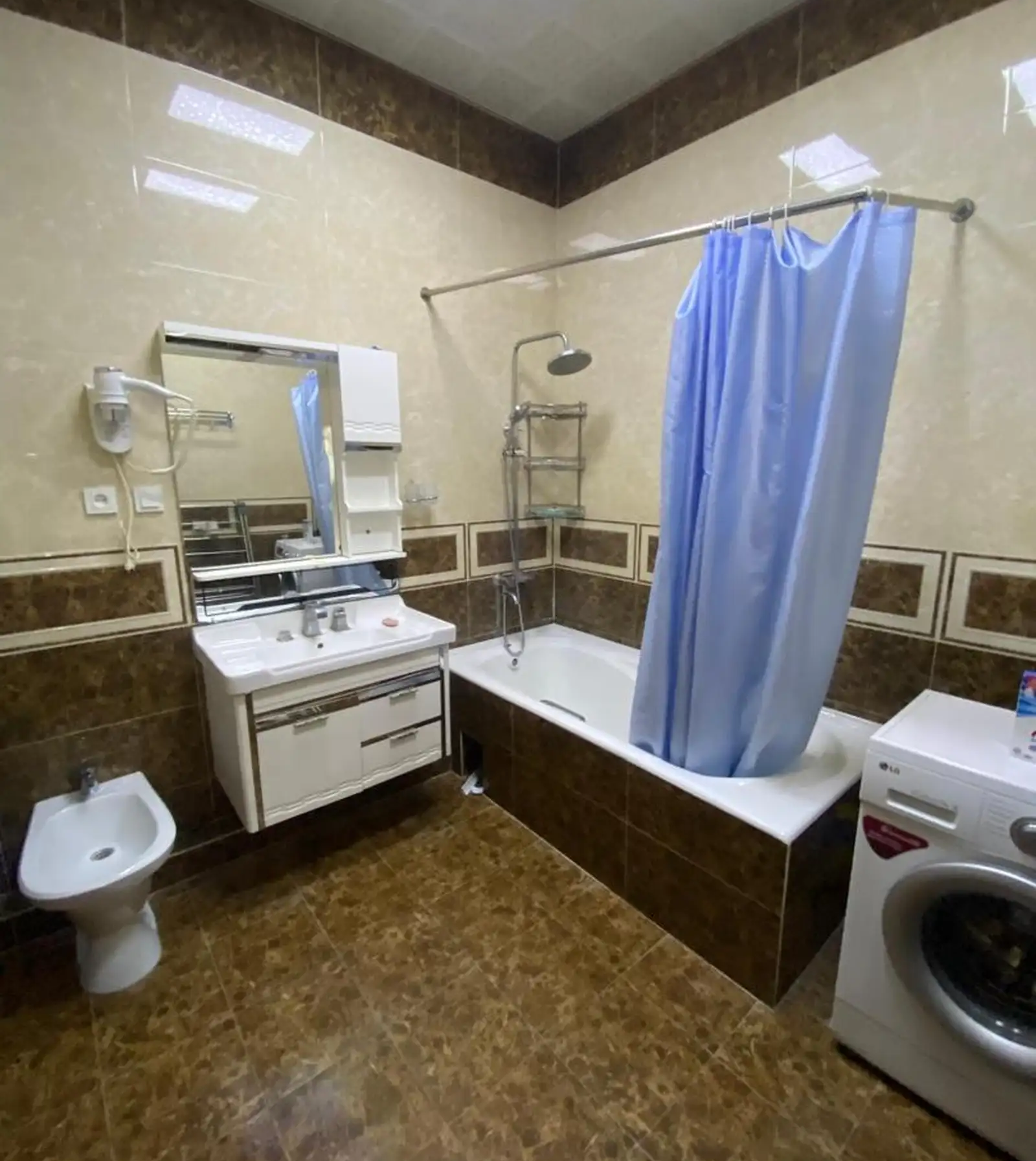 2-комн. квартира, 12 этаж, 110м², Шохмансур бари Ватан ру баруи Посольство Турция — миниатюра 9