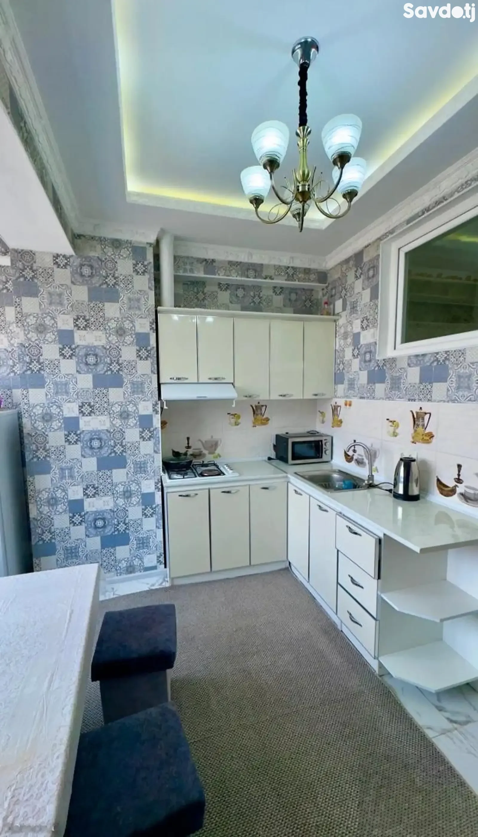 2-комн. квартира, 9 этаж, 75м², 18 микрорайон — миниатюра 4
