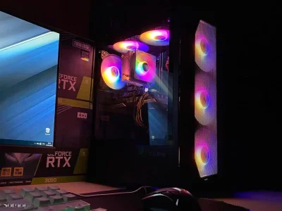 Игровой компьютер core i7 3770/RAM 16Gb/RX 580 8Gb/SSD 256Gb/HDD 1Tb — миниатюра 1