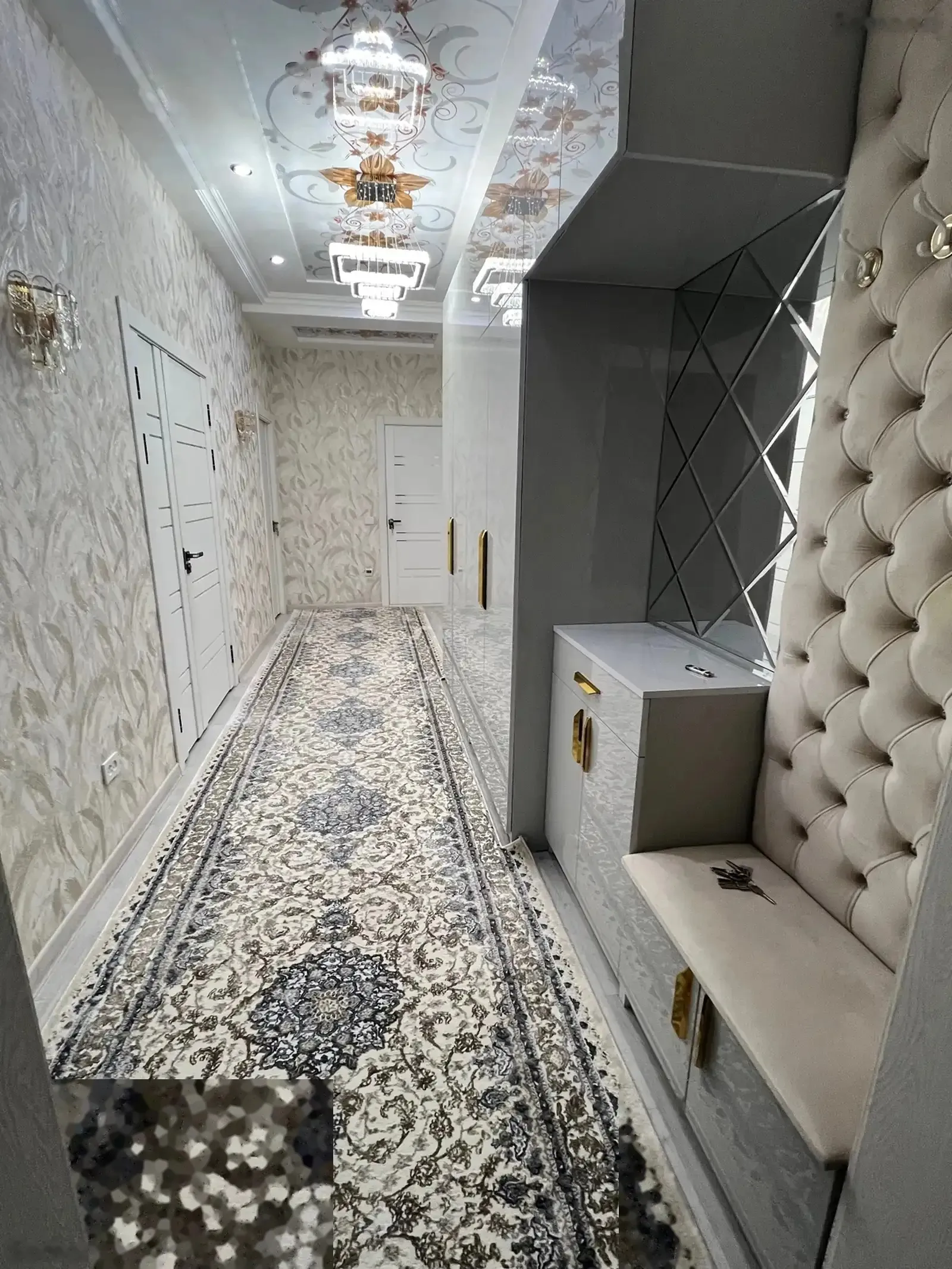 2-комн. квартира, 10 этаж, 80м², Сомони — миниатюра 8