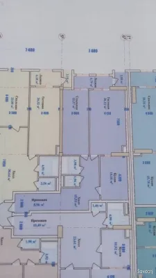 2-комн. квартира, 13 этаж, 113 м², шохмансур — миниатюра 3