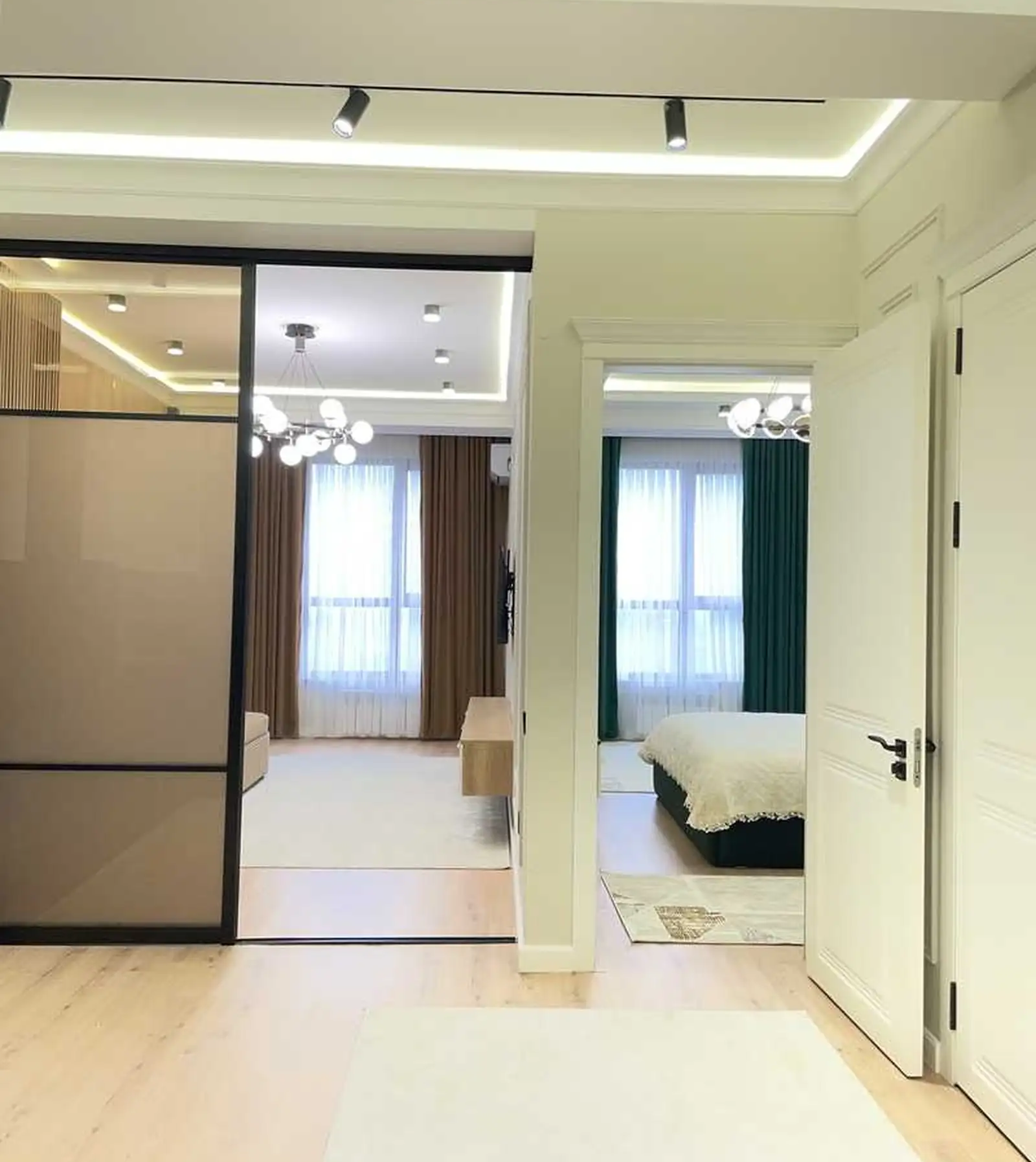2-комн. квартира, 13 этаж, 70м², Шохмансур Бари доми Ватан Проспект Айни — миниатюра 3