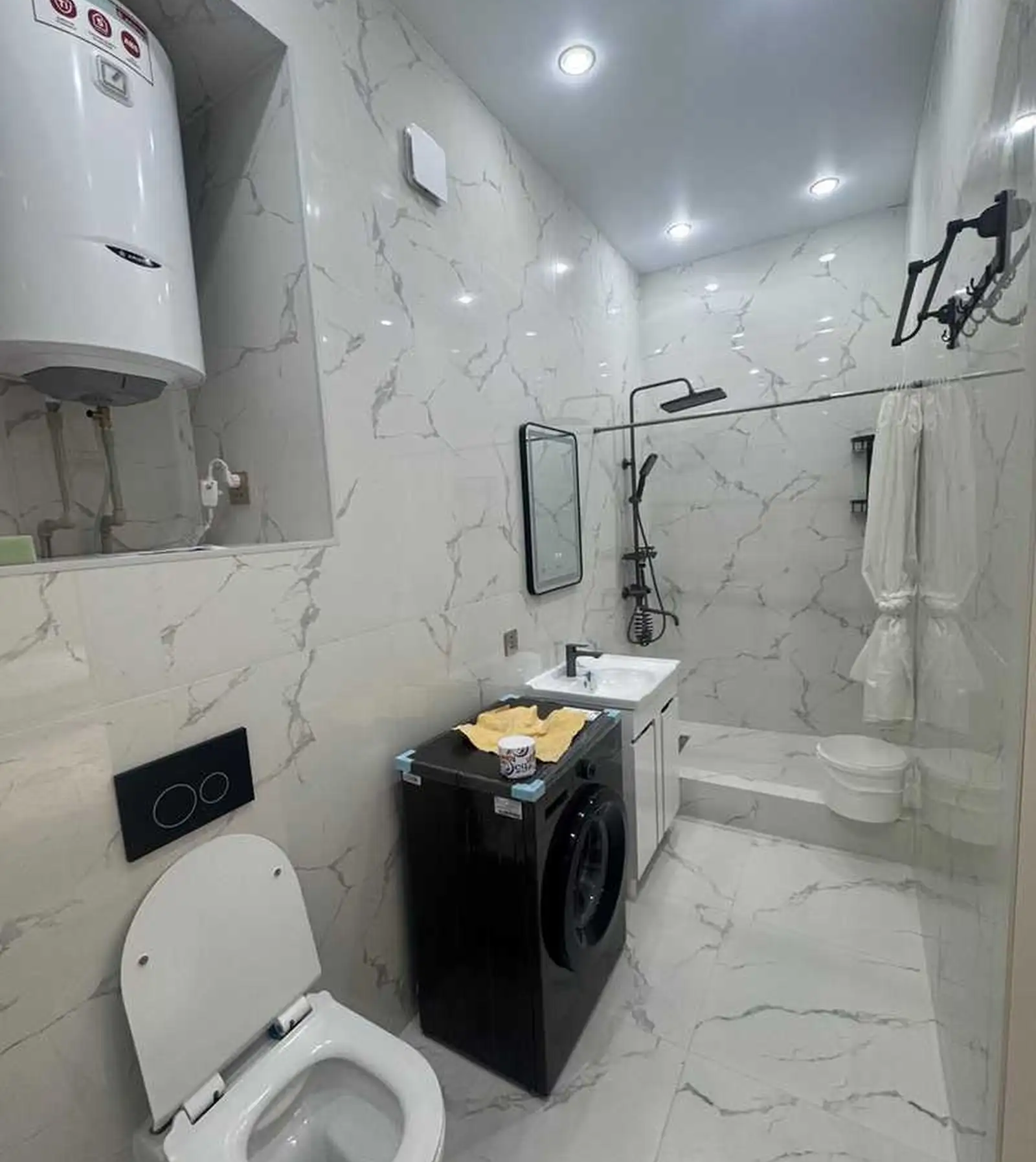 2-комн. квартира, 4 этаж, 60м², Шохмансур (Чулочка доми Душанбе сити ) — миниатюра 5