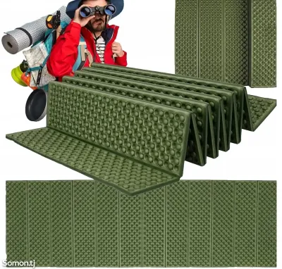 Ячеистый складной туристический коврик
