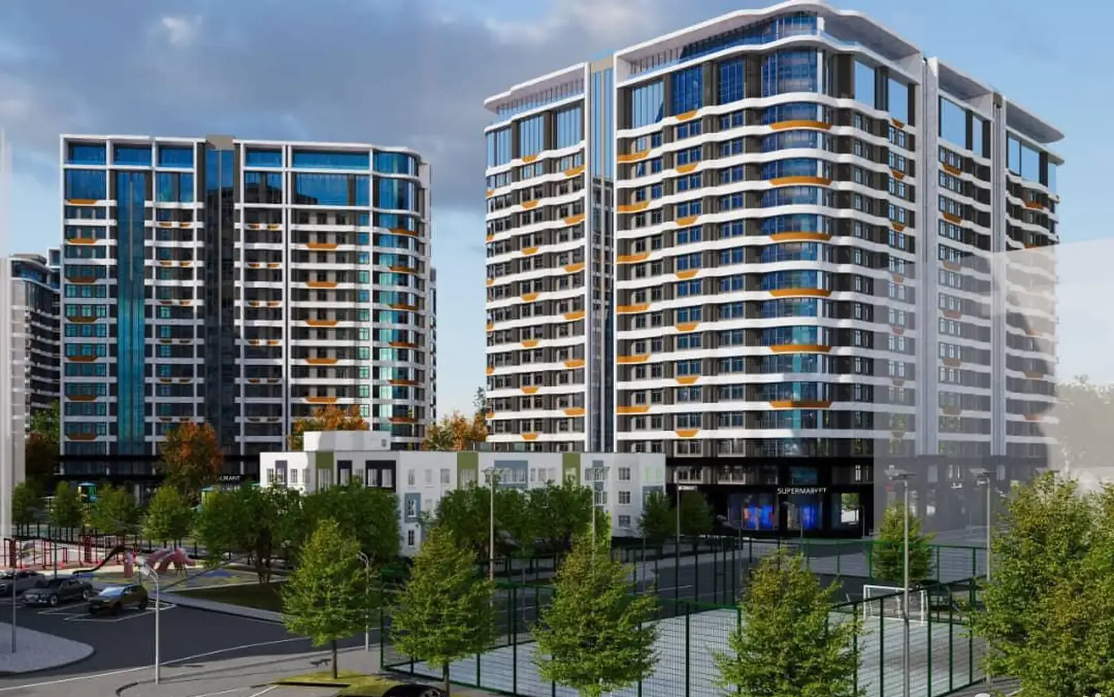 1-комн. квартира, 2 этаж, 48 м², Славянский- Пойтахти Диёрам