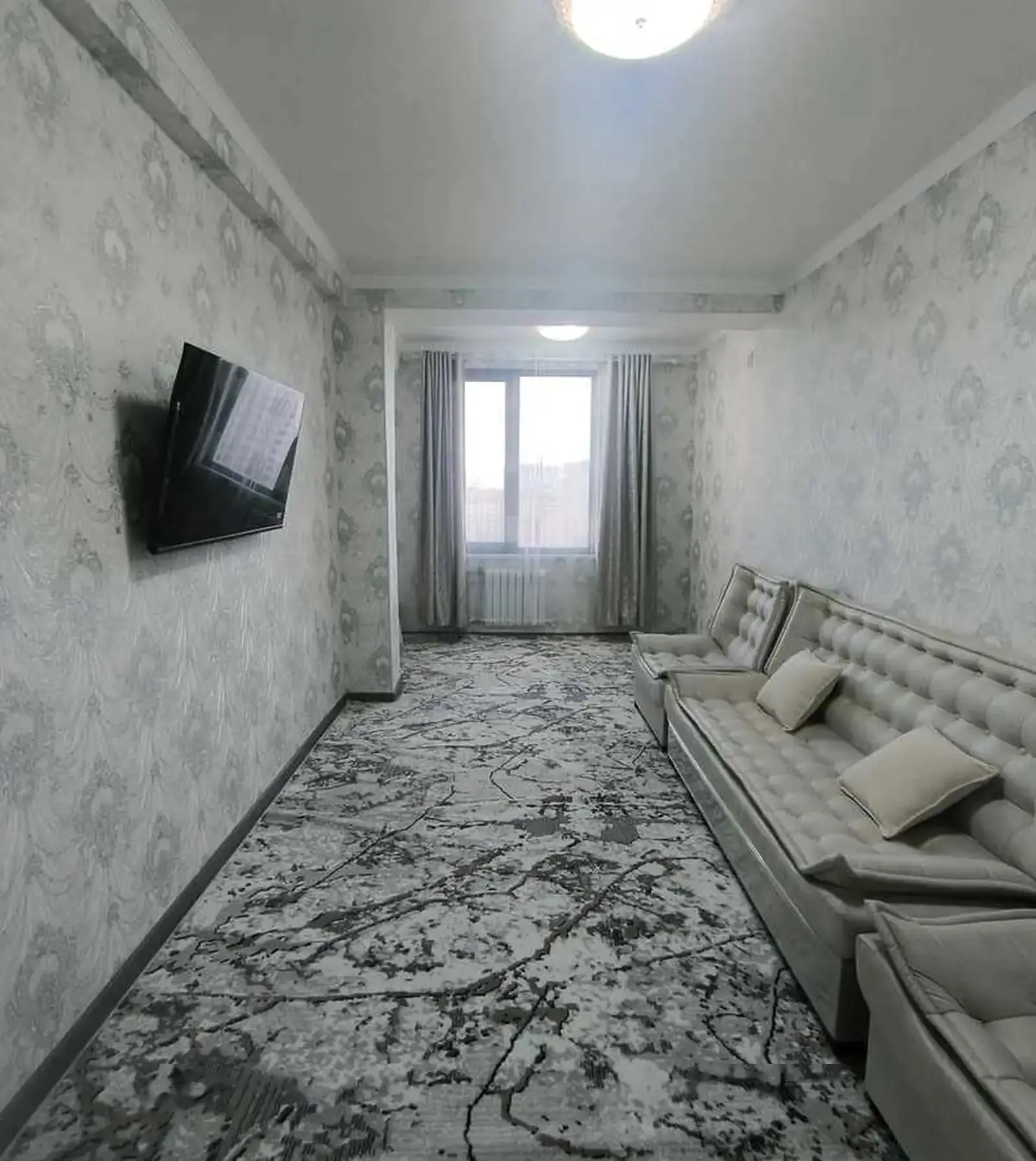 2-комн. квартира, 12 этаж, 85м², И.Сомони — миниатюра 1