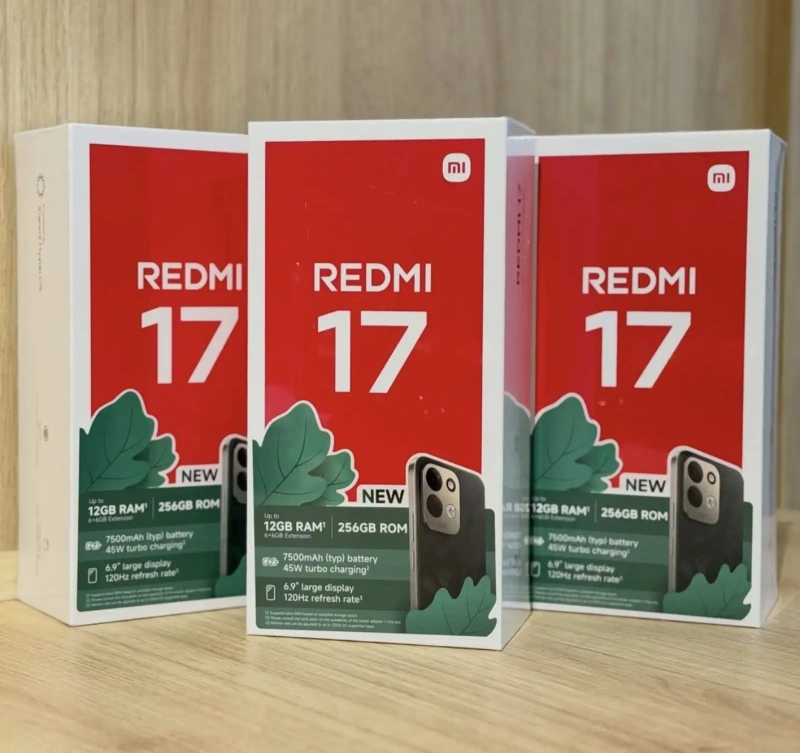 Xiaomi Redmi 17 8+4/256Gb titanium
