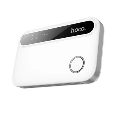 Карманный Wi-Fi роутер Hoco HI41 белый
