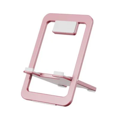 Подставка для телефона Levelo Airlift Aluminum Foldable Phone Stand розовый