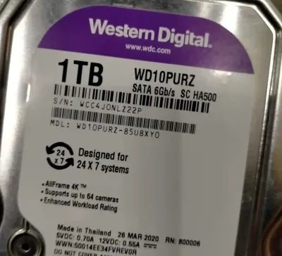 Жёсткий диск 1000gb WD Purple 2026