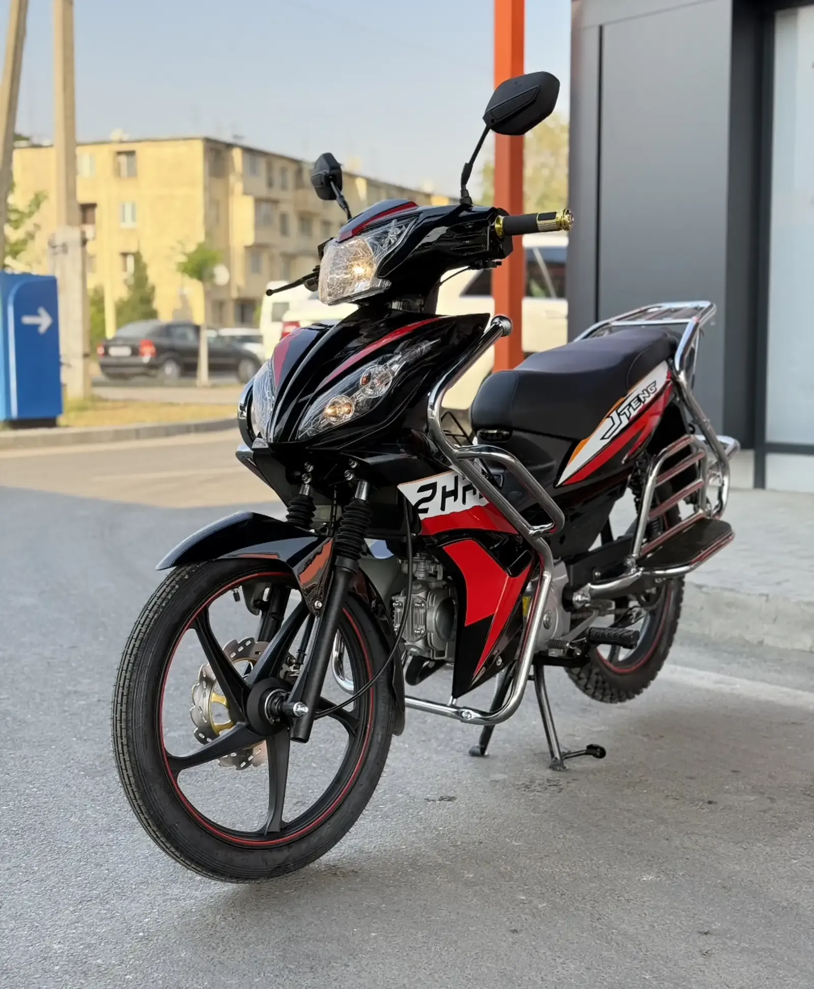 Скутер Утка 125куб 2026 Turbo Black