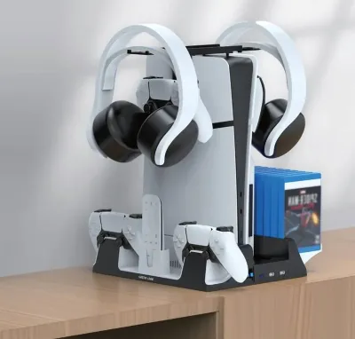 Подставка для охлаждения и зарядная станция Green Lion Sony PS5