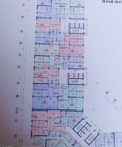 3-комн. квартира, 4 этаж, 105 м², Сомони Цум — миниатюра 2