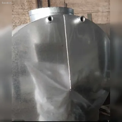 Бочка оцинкованная 5000л. т/л. 2мм