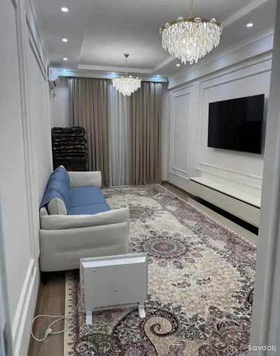 4-комн. квартира, 16 этаж, 122 м², Шохмансур Дом Гуляголд — миниатюра 1