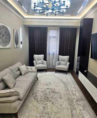 2-комн. квартира, 10 этаж, 74 м², Исмоили Сомони — миниатюра 5
