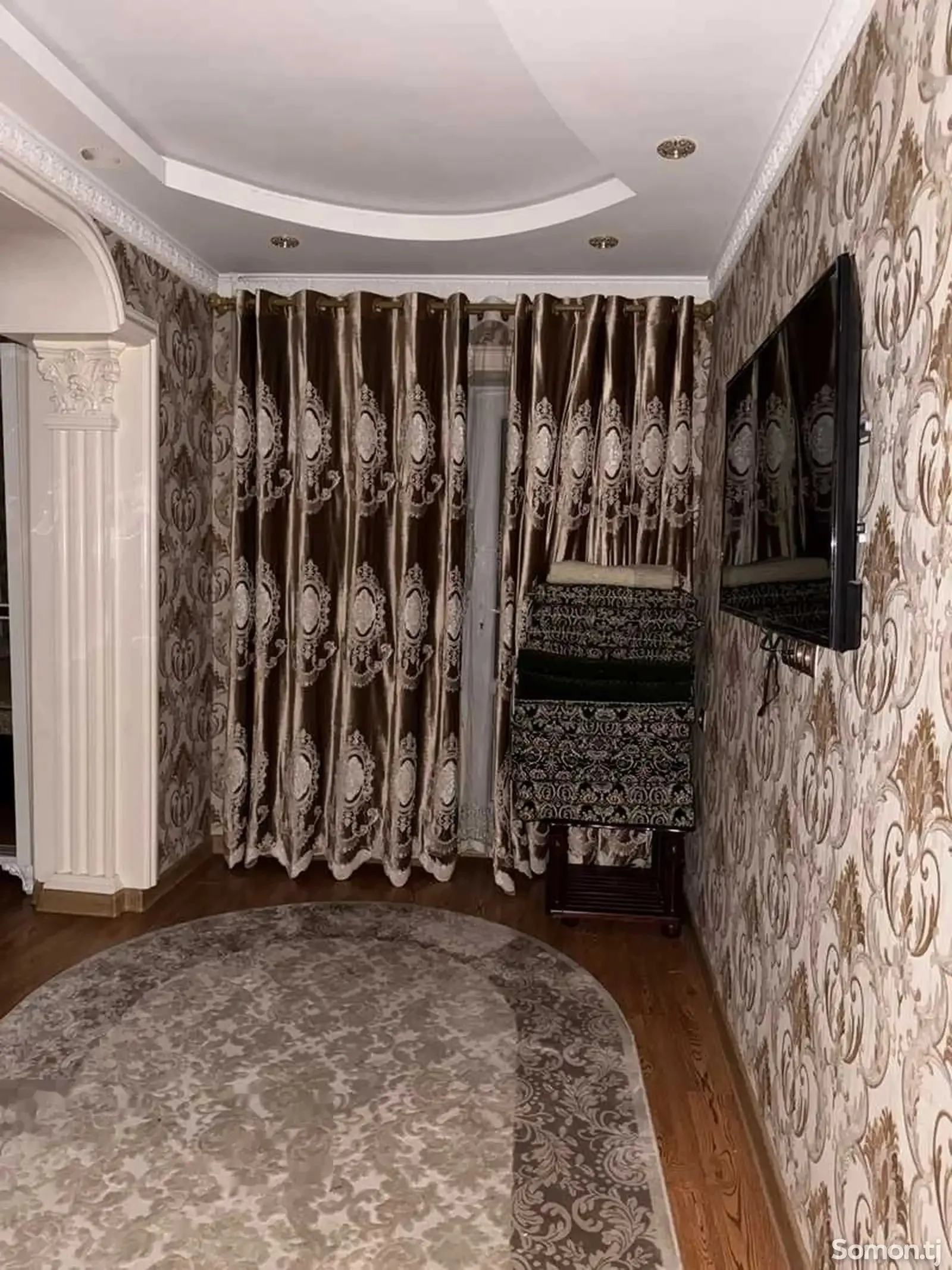 2-комн. квартира, 2 этаж, 80м², И.Сомони ру паруи чойхонаи Рохат — миниатюра 9