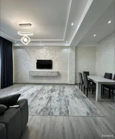2-комн. квартира, 12 этаж, 76м², Сомони — миниатюра 1