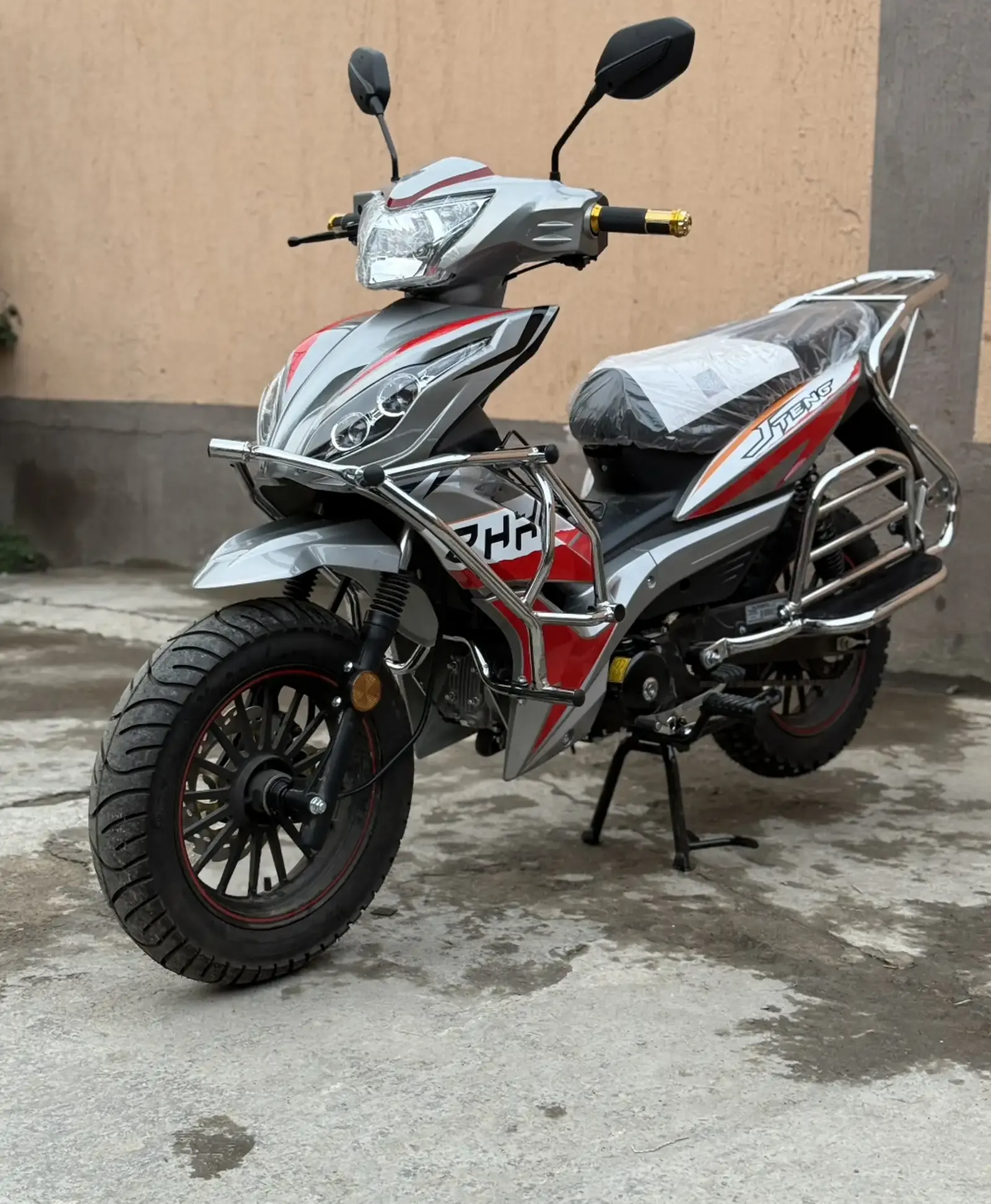 Скутер Утка 125куб Grey
