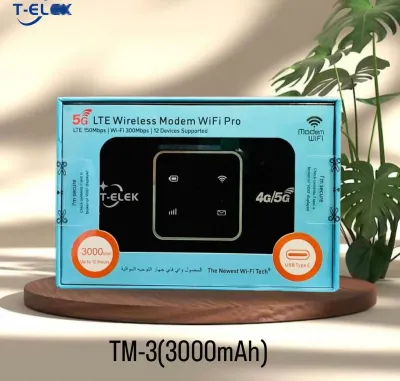 Карманный Wi-Fi роутер Lte Wireless Modem Wi-Fi pro 3000mAh