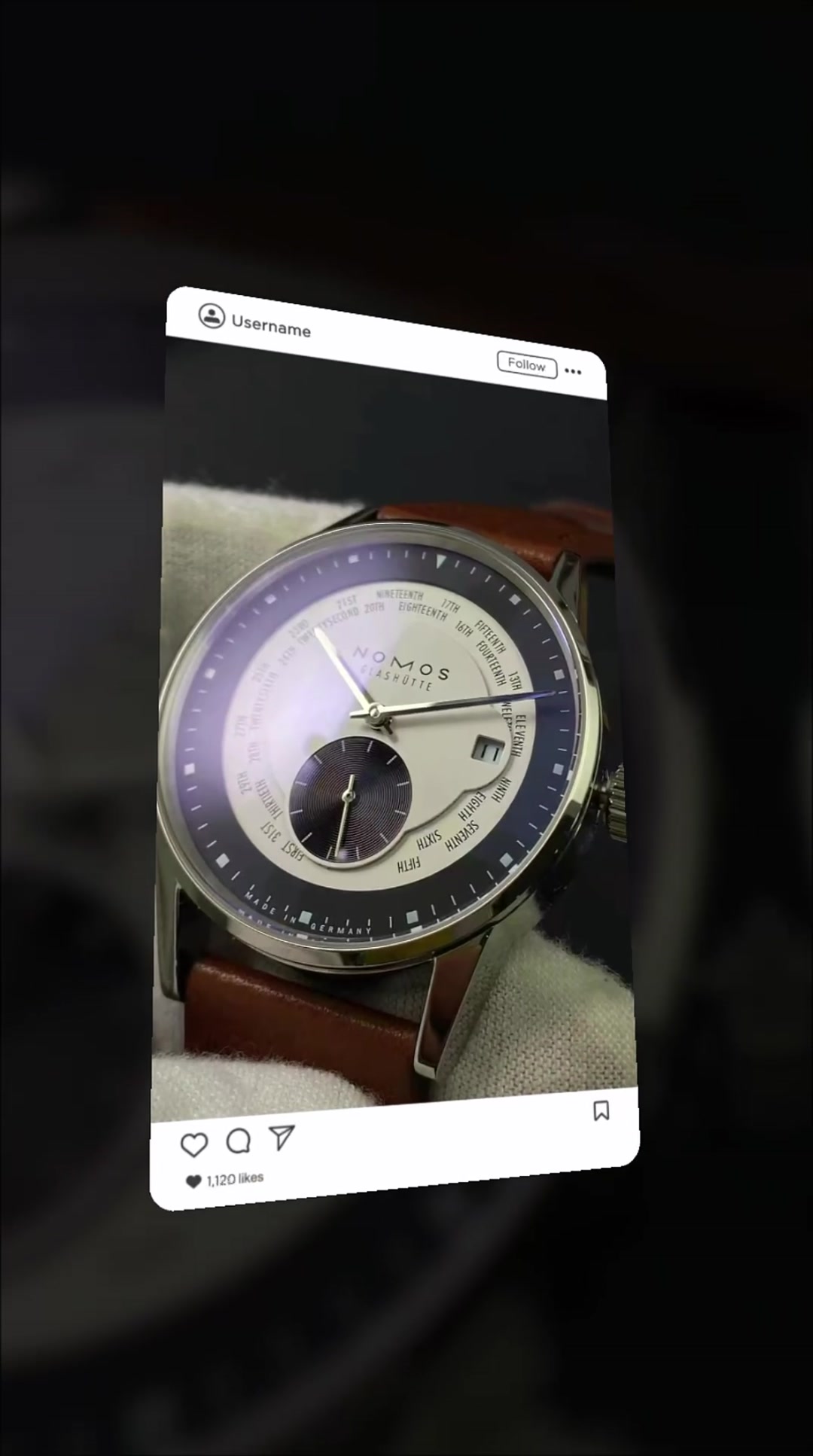 ⌚ Механические часы в стиле NOMOS Glashütte

Элегантные механические часы с минималистичным немецким дизайном и премиальным внешним видом. Отлично подойдут как для повседневного образа, так и для дело